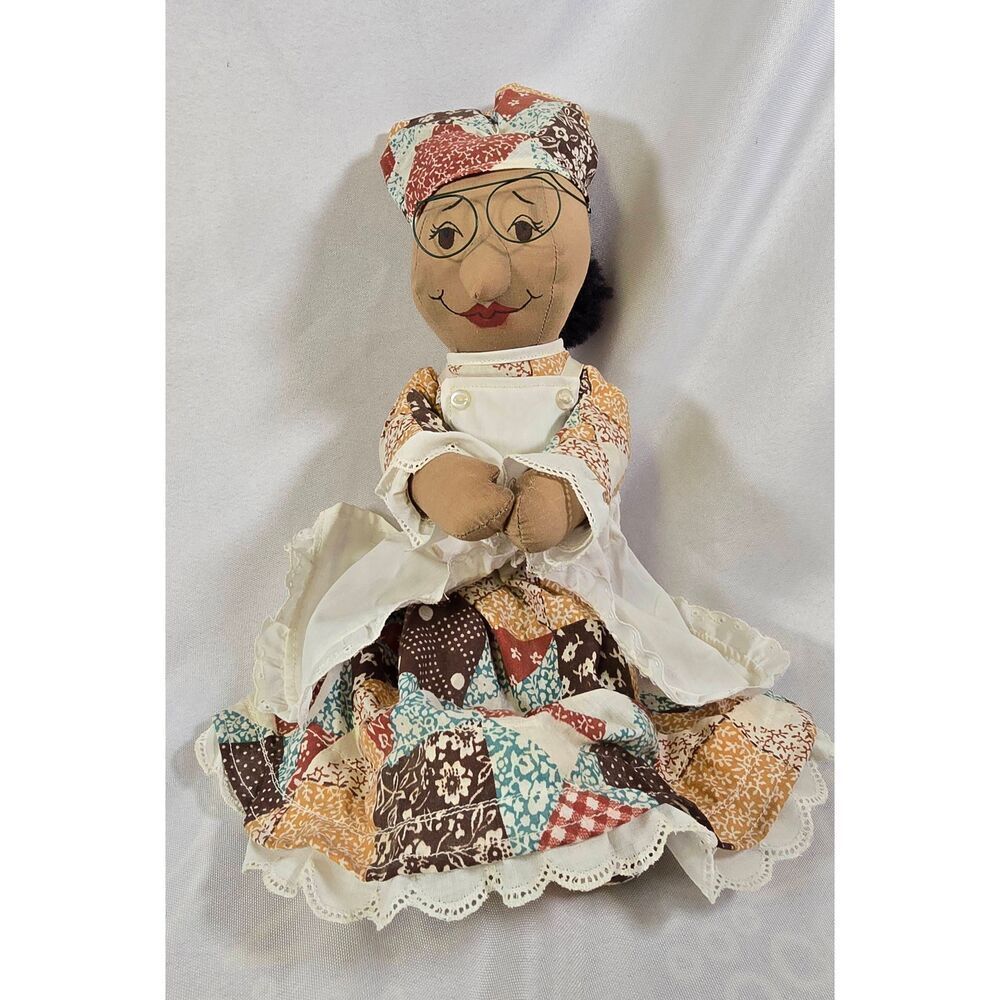 Vintage Handmade Cloth Doll
